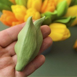 Tulip leaf, 1 on the form